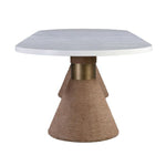 Montangu 120"  Rope Dining Table -  Natural