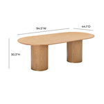 Terni Dining Table - Natural
