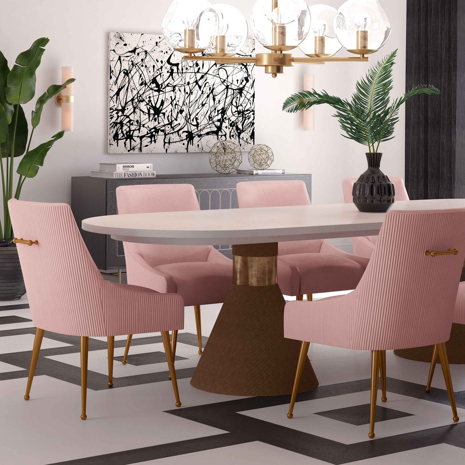 Montangu 120"  Rope Dining Table -  Natural