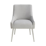 Aries Velvet Dining Chair - Grey