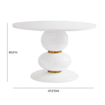 Rome Dining Table - White
