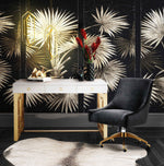 Aries Velvet Accent Chair - Black