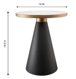 Moepel Marble Accent Table