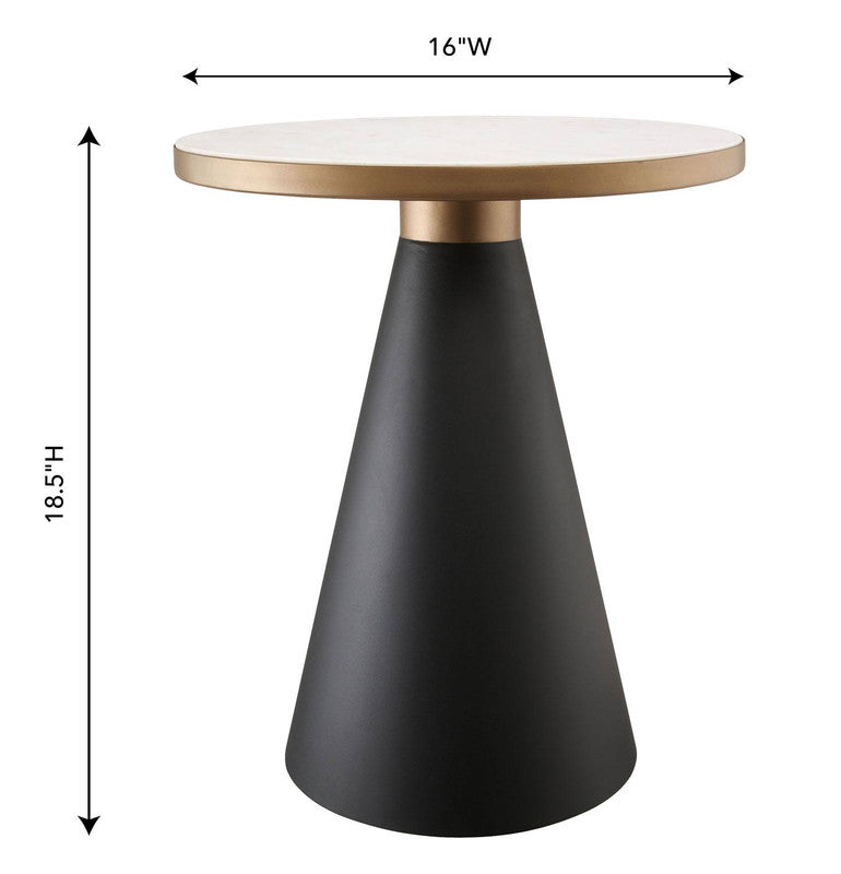Moepel Marble Accent Table