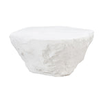 Bergamo Indoor/Outdoor Concrete Coffee Table - White