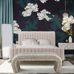 Exeter Velvet Bench - Leopard