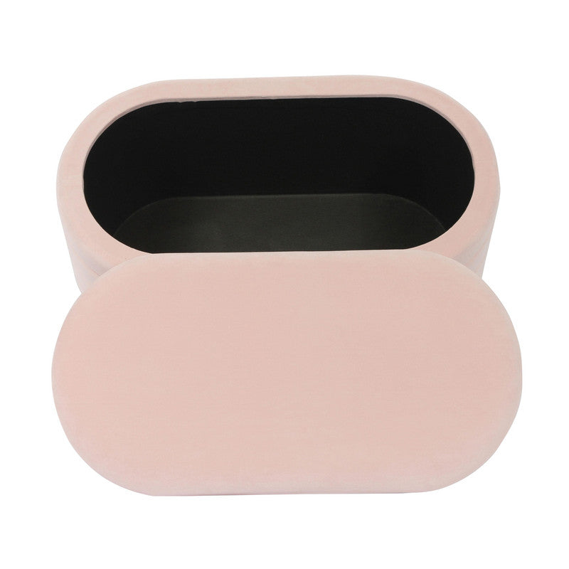 Verona Velvet Bench - Blush
