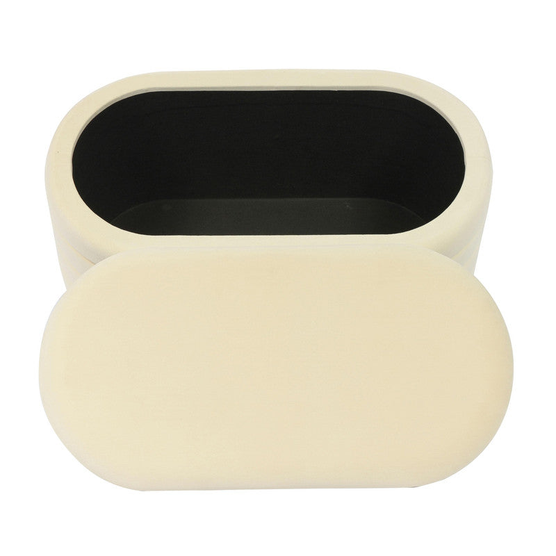 Verona Velvet Bench - Cream