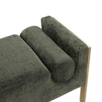 Pescara Velvet Bench - Green