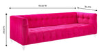 Appolonia Velvet Sofa - Pink