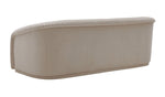 Vorset Pleated Velvet Sofa - Beige