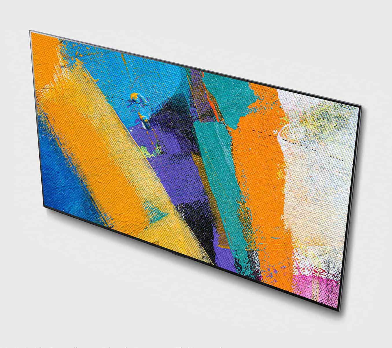 LG 55" GX OLED 4K Gallery Design Smart TV with Thin Q AI and Alpha 9 Gen 3 Intelligent Processor - OLED55GX