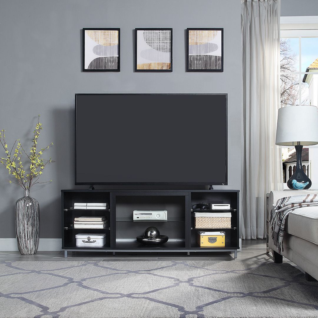 Sahl 60" TV Stand - Onyx