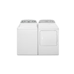 Whirlpool White Top Load Washer (4.4 Cu Ft) & White Electric Dryer (7.0 Cu.Ft.) - WTW4957PW/YWED4815EW
