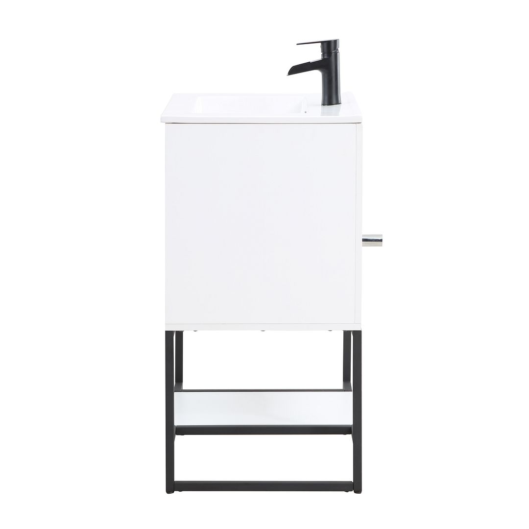 Dreslette 24" Vanity Sink - White