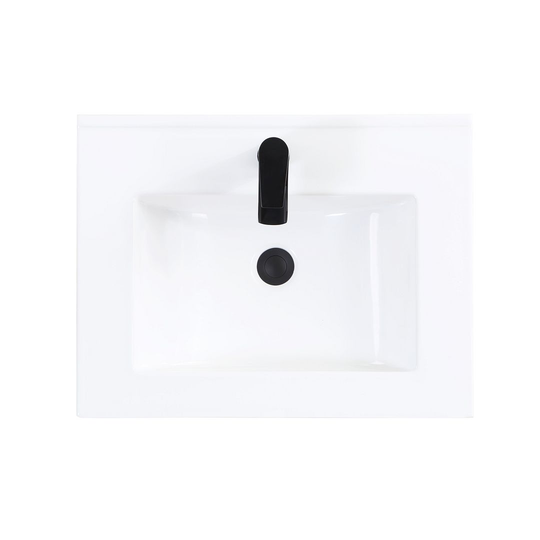 Dreslette 24" Vanity Sink - White