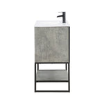Dreslette 36" Vanity Sink - Concrete Grey