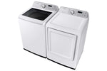 Samsung White Top Load Washer with Agitator and SmartThings (5.3 Cu.Ft) & White Electric Dryer with SmartThings (7.4 Cu.Ft) - WA46CG3505AWA4/DVE47CG3500WAC