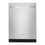 Whirlpool 24" Fingerprint Resistant Stainless Steel Dishwasher with 3rd Rack (51 dBA) - WDT730HAMZ