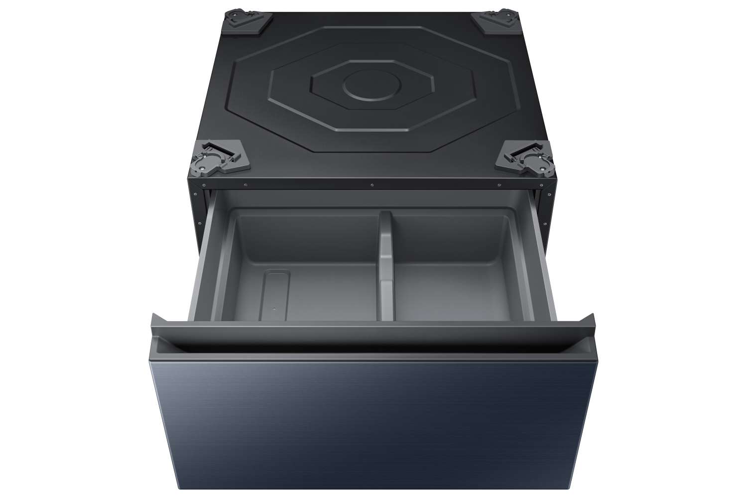 Samsung BESPOKE Navy Steel Pedestal for 27" Front Load Washer & Dryer - WE502ND/US