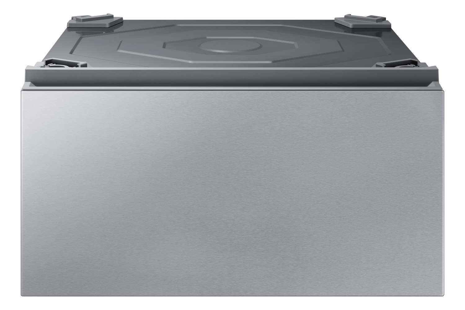 Samsung BESPOKE Stainless Steel Pedestal for 27" Front Load Washer & Dryer - WE502NT/US
