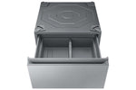 Samsung BESPOKE Stainless Steel Pedestal for 27" Front Load Washer & Dryer - WE502NT/US