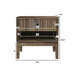 Borgergade Night Table - Chestnut