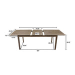 Borgergade Extension Dining Table - Chestnut
