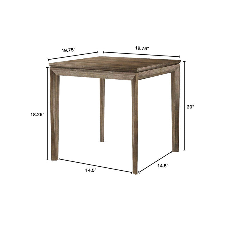 Borgergade End Table - Chestnut