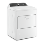 Whirlpool White Gas Dryer with Moisture Sensing (7.0 Cu.Ft) - WGD5010LW