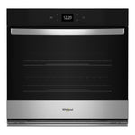 Whirlpool Fingerprint Resistant Stainless Steel Wall Oven (4.30 Cu Ft) - WOES5027LZ