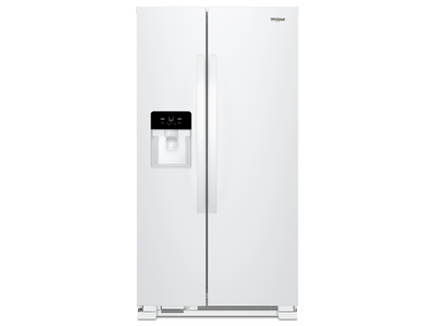 Whirlpool White Side-by-Side Refrigerator (21 Cu. Ft.) - WRS321SDHW