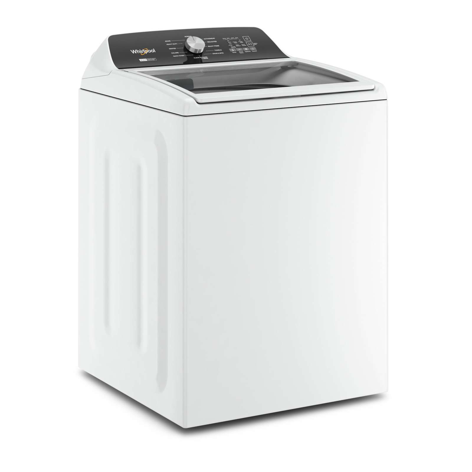 Whirlpool White Top Load Washer with Removable Agitator (5.4 Cu Ft) - WTW5057LW