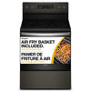 Whirlpool Black Stainless 30" 5-in-1 Range with AirFry (5.3 Cu Ft) - YWFE550S0LV