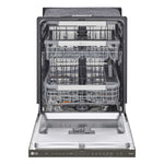 LG Black Stainless Steel Smart Top Control Dishwasher with QuadWash™ and Dynamic Dry™ - LDPM6762D