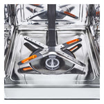 LG Black Stainless Steel Smart Top Control Dishwasher with QuadWash™ and Dynamic Dry™ - LDPM6762D