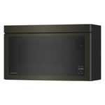 KitchenAid Black Stainless Over-the-Range Microwave (1.10 Cu Ft) - YKMMF330PBS