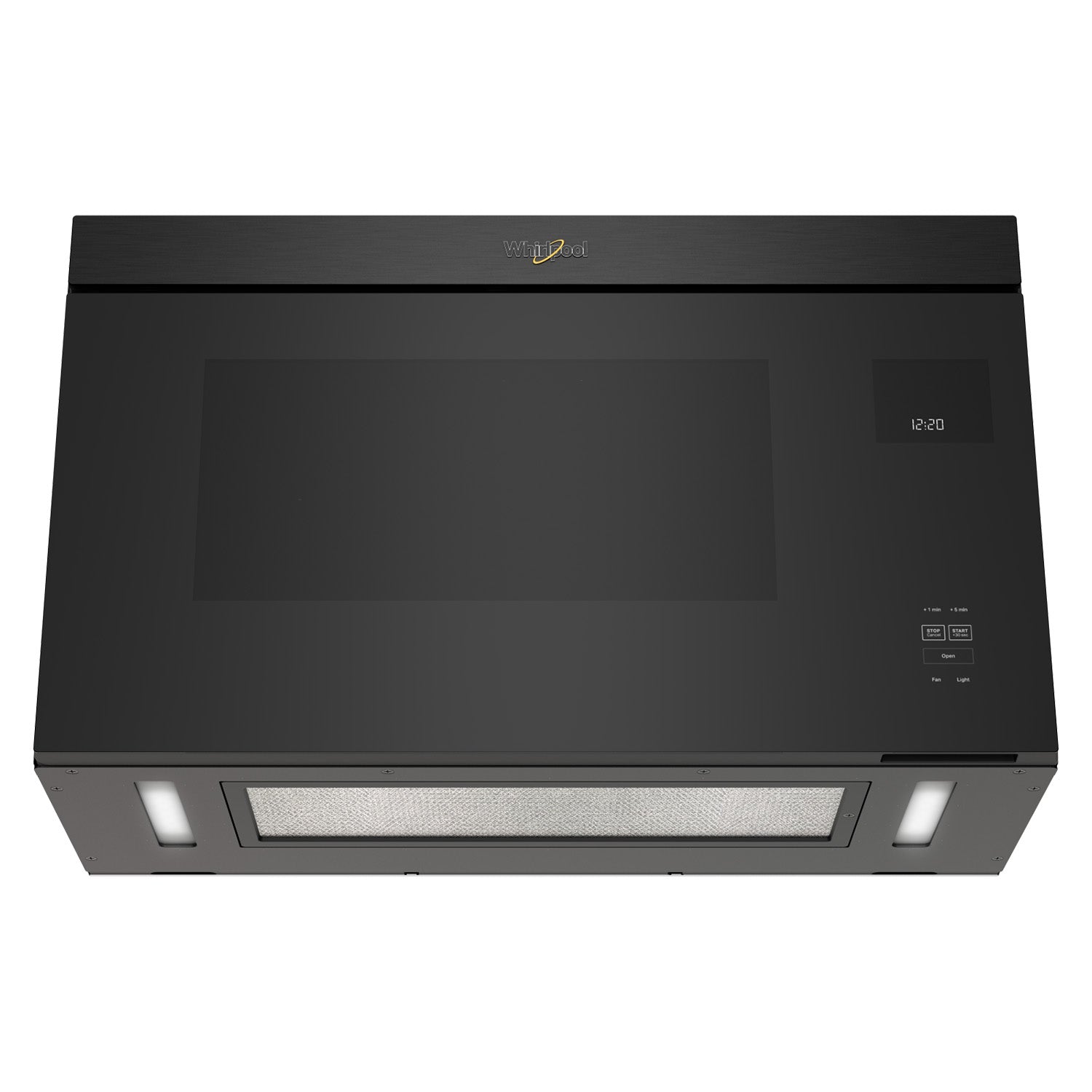 Whirlpool Black Stainless Over-the-Range Microwave (1.10 Cu Ft) - YWMMF5930PV