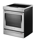KitchenAid Stainless Steel Induction Slide-In Range with Air Fry (6.40 Cu Ft) - KSIS730PSS