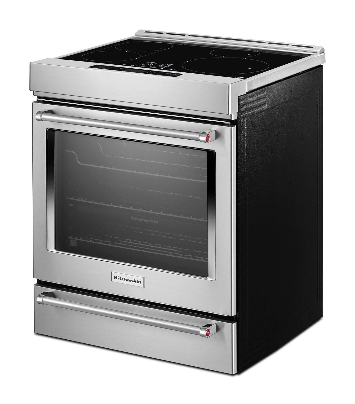 KitchenAid Stainless Steel Induction Slide-In Range with Air Fry (6.40 Cu Ft) - KSIS730PSS