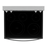 Whirlpool Fingerprint Resistant Stainless Steel 30" 5-in-1 Range with AirFry (5.3 Cu Ft) - YWFE550S0LZ