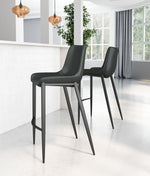 Teglberg Bar Height Stool - Black - Set of 2