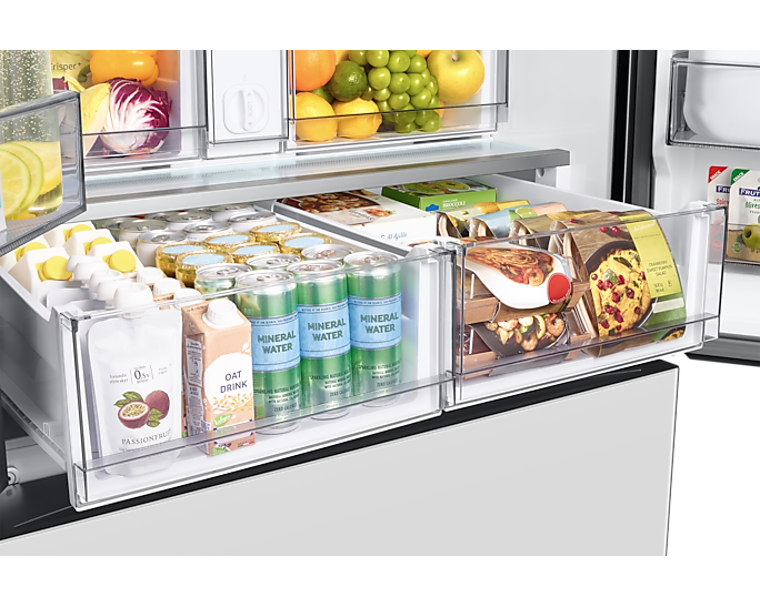Samsung BESPOKE 36" French-Door Refrigerator with Autofill Pitcher (Without Panels) (30.1 Cu.Ft.) - RF30BB6200APAA