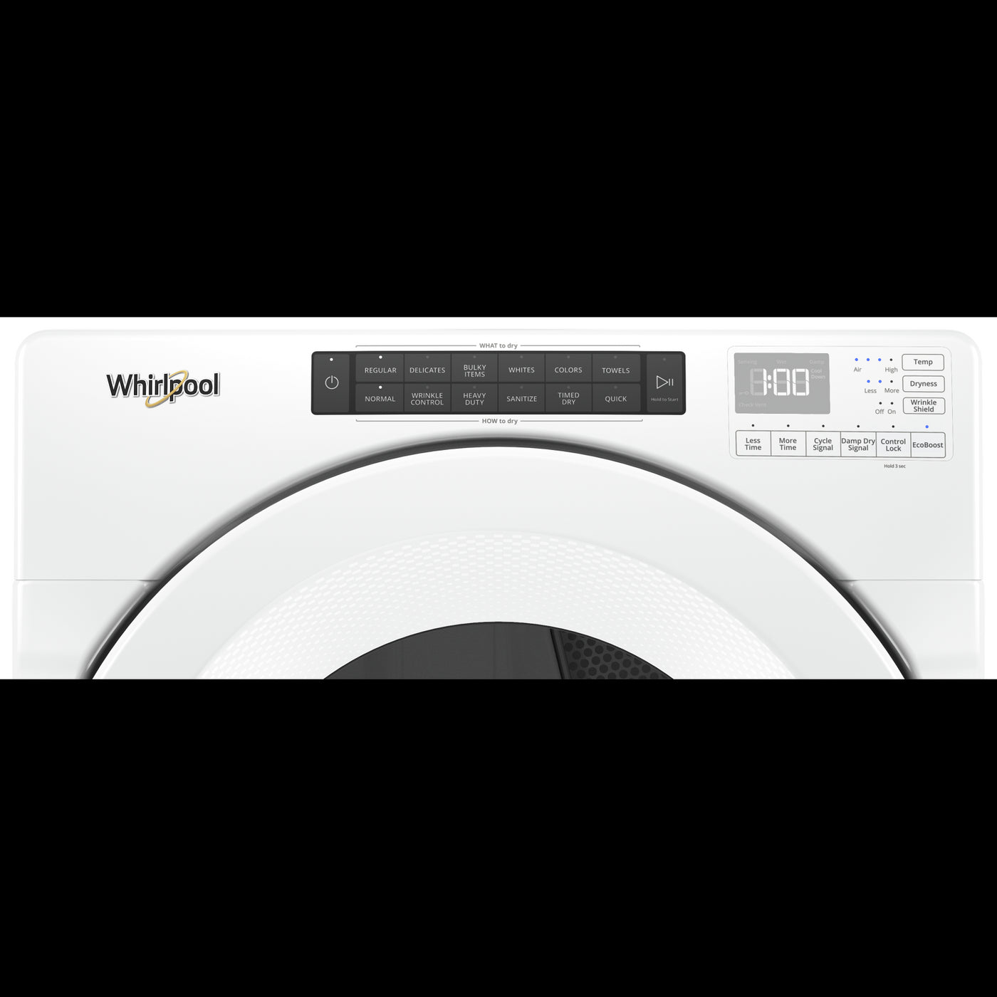 Whirlpool White Gas Dryer (7.4 Cu.Ft.) - WGD5620HW
