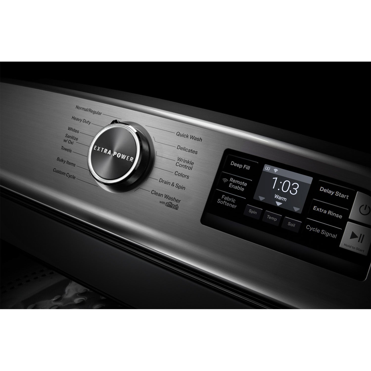 Maytag Metallic Slate Smart Top-Load Washer (6.0 cu. ft.) & Smart Gas Dryer (7.4 cu. ft.) - MVW7230HC/MGD6230HC