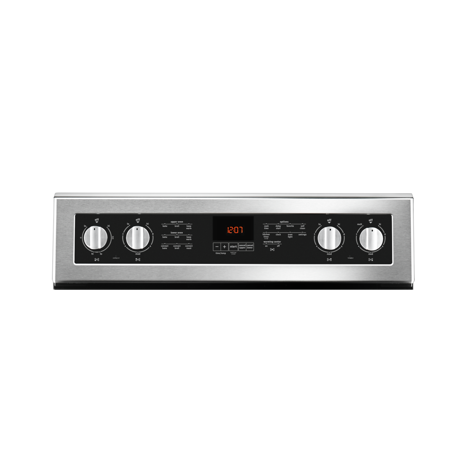 Maytag Stainless Steel Freestanding Electric Double Oven Range (6.7 Cu. Ft.) - YMET8800FZ