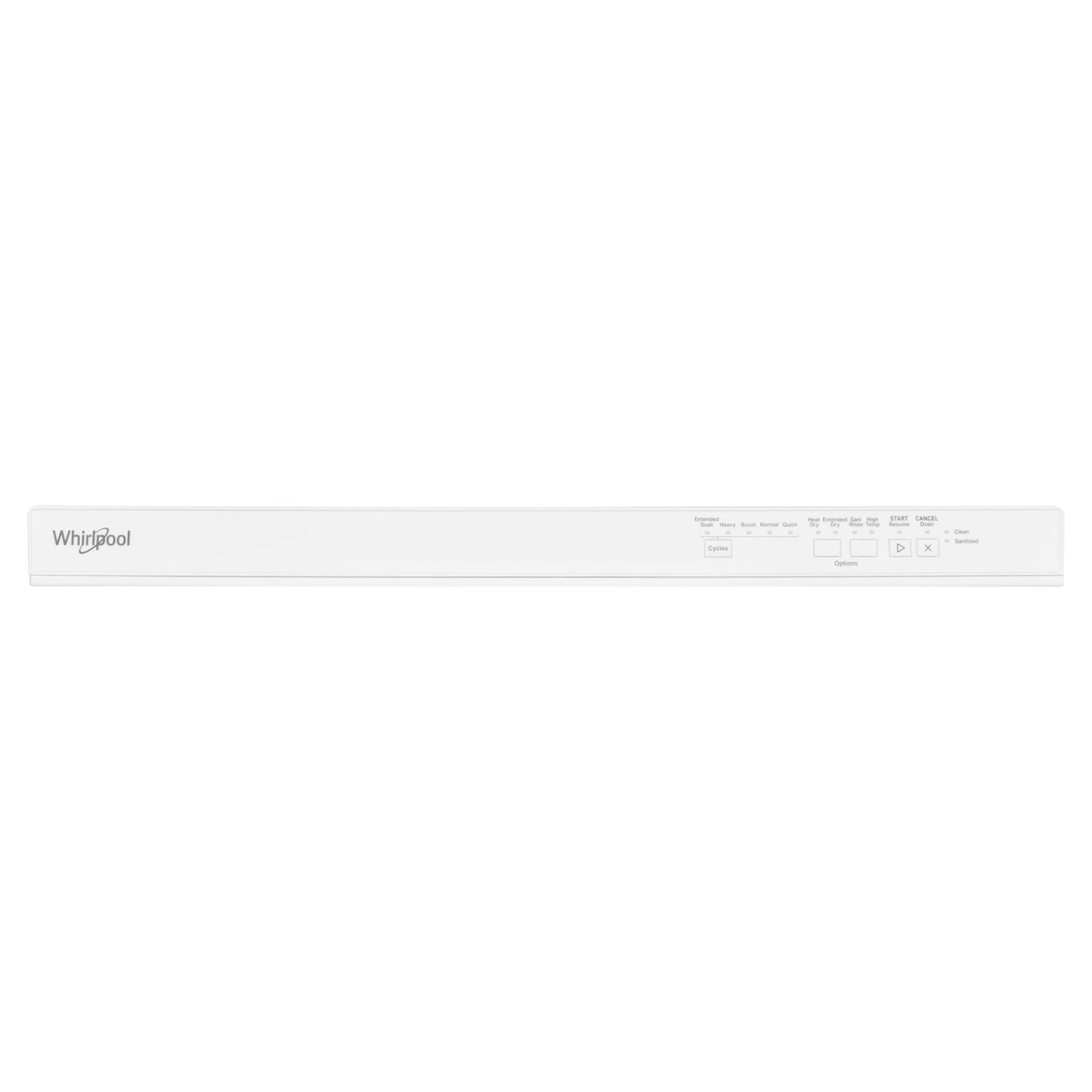 Whirlpool 24" White Dishwasher (55 dBA) - WDP560HAMW