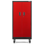 Gladiator Red Tread Premier Pre-Assembled Tall GearLocker - GATL302DKR