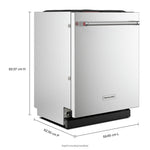 KitchenAid Stainless Steel Dishwasher with PrintShield™ Finish - KDTF924PPS
