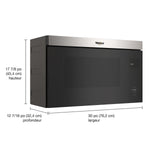 Whirlpool Fingerprint Resistant Stainless Steel Over-the-Range Microwave (1.10 Cu Ft) - YWMMF5930PZ
